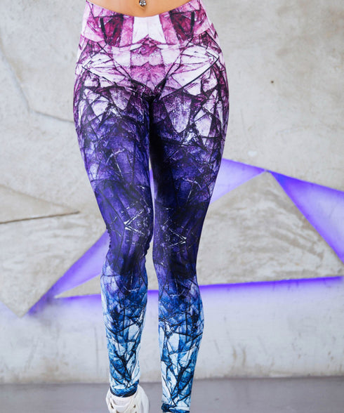 Angel Wings Digital Print Yoga Pants Women Tights - ROUTINE FASHION